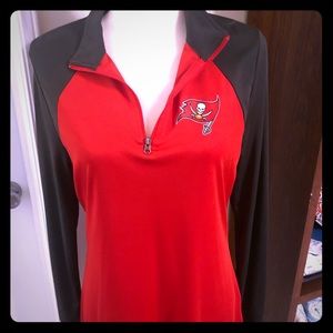 NFL Buccaneers Ladies Pullover Top